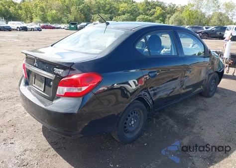 2017 Mitsubishi Mirage G4 Es из США, поврежденный, VIN ML32F3FJXHH000628